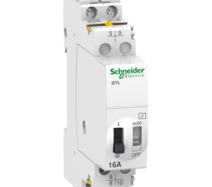 Rờ Le Xung mở rộng 2P 16A 1CO+1NO Coil 100VDC 230/240VAC