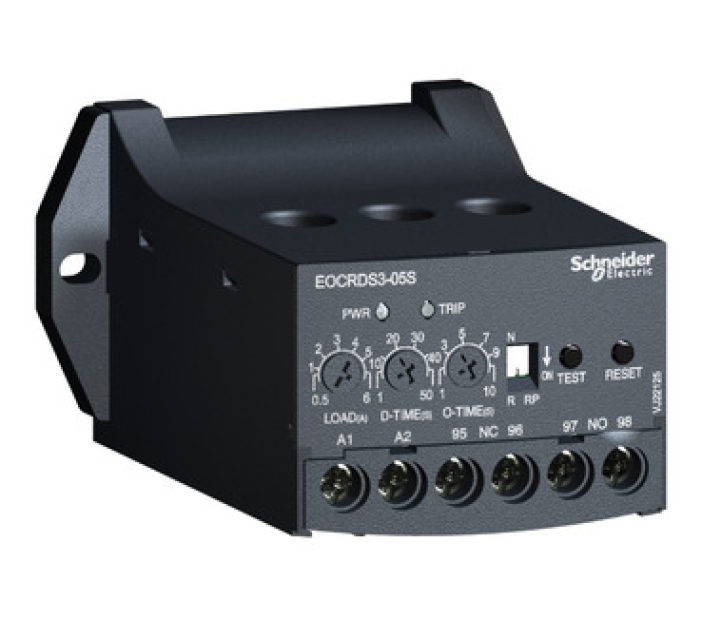EOCRDS3-05S - Rờ Le Điện Tử Bảo Vệ Quá Dòng 0.5..6 A - 220VAC