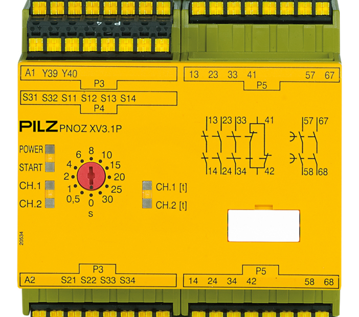PNOZ XV3.1P C 30/24VDC 3n/o 1n/c 2n/o