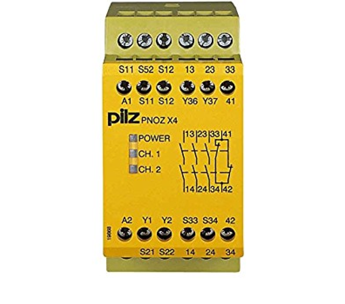 PNOZ X4 24VDC 3n/o 1n/c
