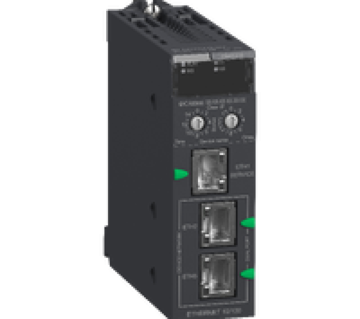 Remote IO drop E/IP, Modicon X80, performance, service port, advanced features
