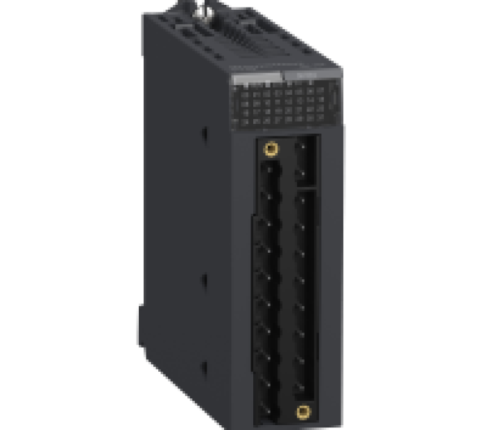 Discrete input module, Modicon X80, 16 inputs, 24V DC positive