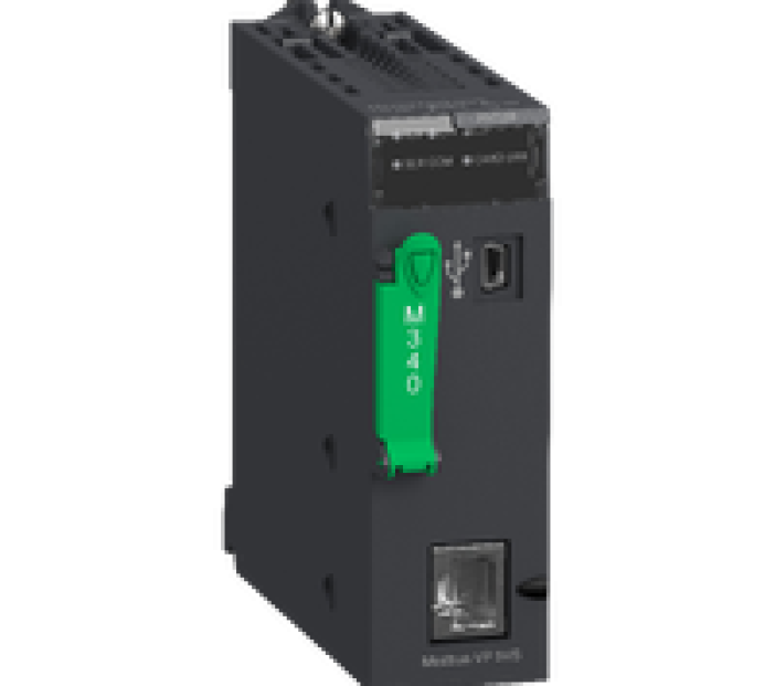 Processor, Modicon M340, max 512 discrete, 128 analog IO, Modbus              