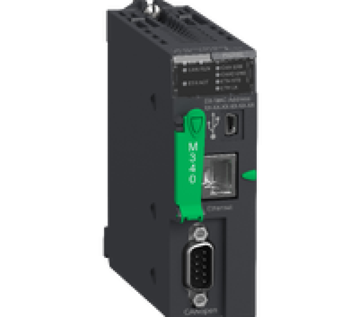 Processor, Modicon M340, max 1024 discrete, 256 analog IO, CANopen, Ethernet