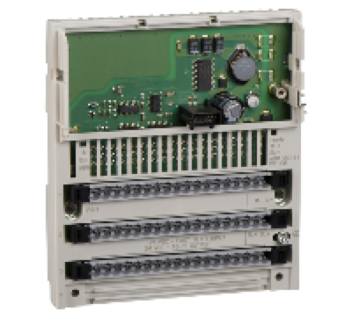 Discrete I/O module Modicon Momentum - 10I / 8O relay