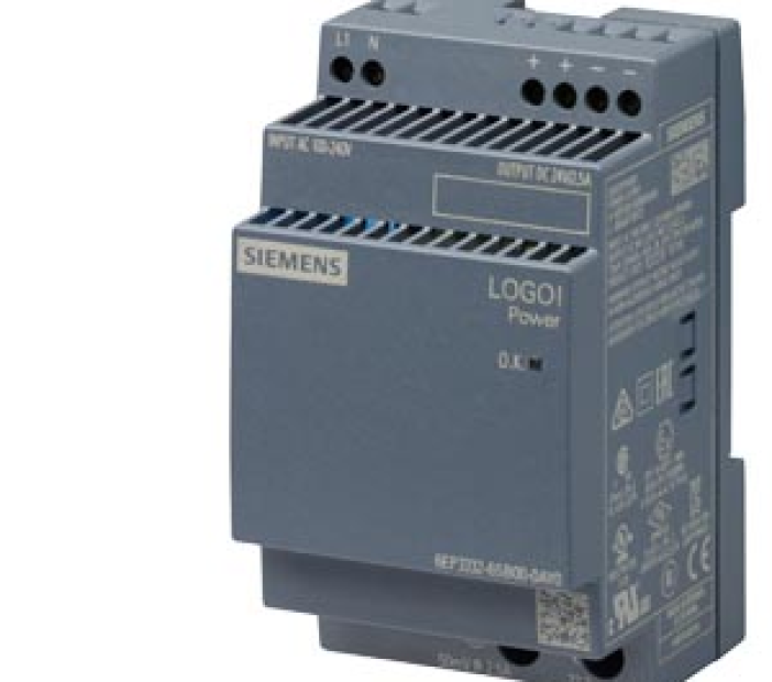 Bộ nguồn LOGO!POWER 24 V / 2.5 A stabilized power supply input: 100-240 V AC output: 24 V DC/ 2.5 A