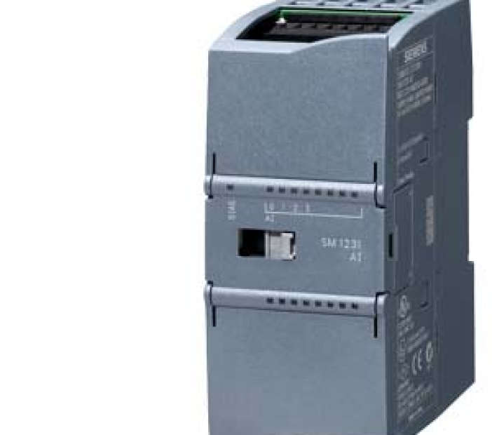 SIMATIC S7-1200, Analog input, SM 1231, 8 AI, +/-10 V, +/-5 V, +/-2.5 V, or 0-20 mA/4-20 mA, 12 bit+sign or (13 bit ADC)