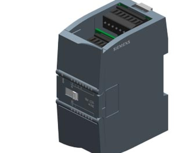 SIMATIC S7-1200, analog I/O SM 1234, 4 AI/2 AO, +/-10 V, 14-bit resolution or 0 (4)-20mA, 13-bit resolution